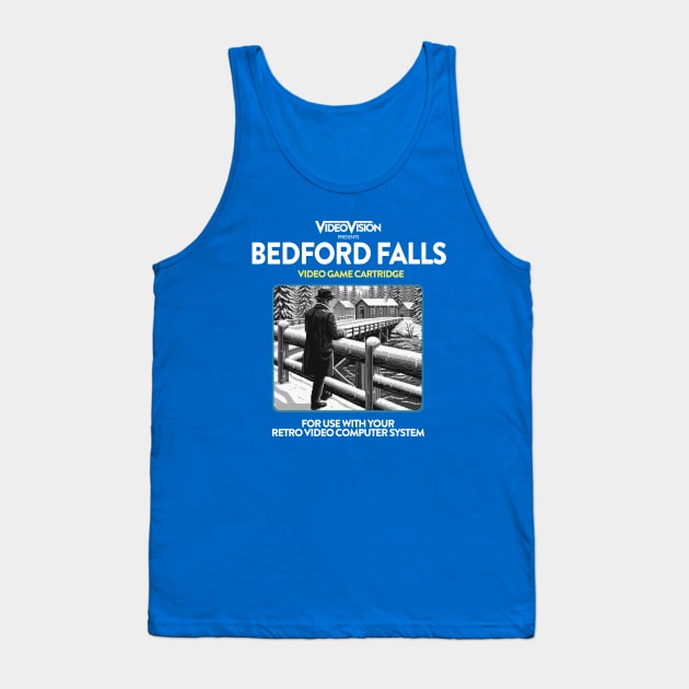 Bedford Falls 80s Game Tank Top by PopCultureShirts